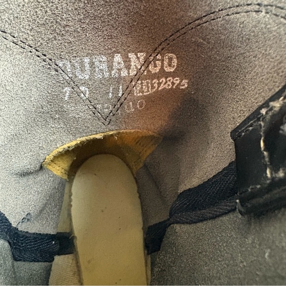 Durango Black Boots Cowboy Western Work Rubber Ultra Soles Oil Resistant 7D - Picture 16 of 16